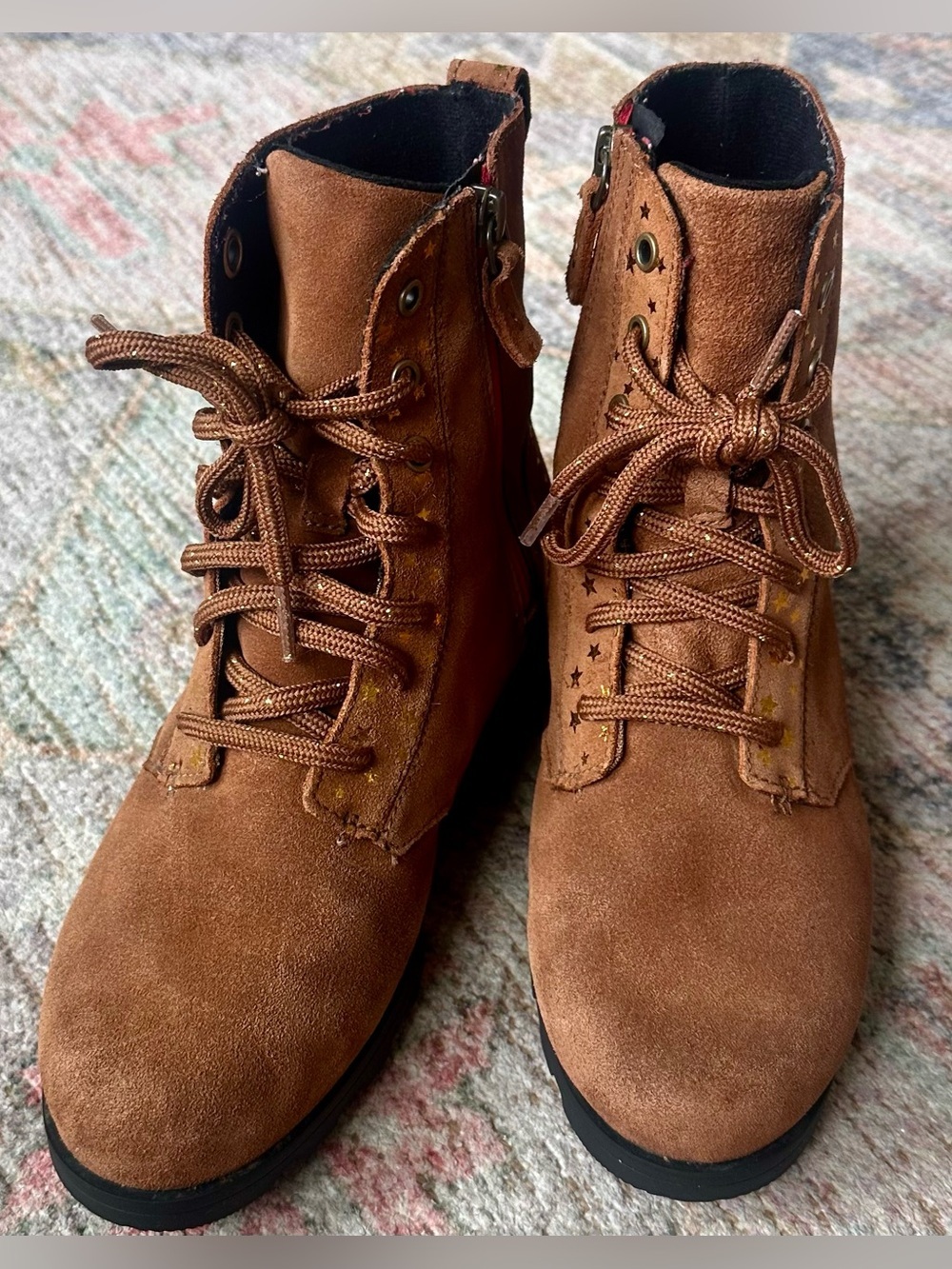 Girl’s Waterproof Sorel Leather Boots - Picture 7 of 9